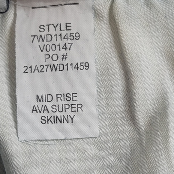 Lucky Brand Jeans Women's  Blue Mid Rise Super Skinny Ava Medium Wash Size 0/25 - Picture 13 of 16